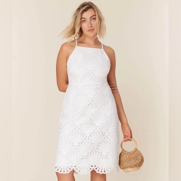Andie Dresses & Skirts - NWT ANDIE The Roatan Midi White Eyelet Dress